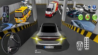 New Sedan Car Hyundai Sonata In Parking - 3D Driving Class Simulator 2025 #driving #cardriving screenshot 5
