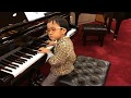 Fantasie impromptu in csharp minor op66 of chopin   by jonah ho age 5