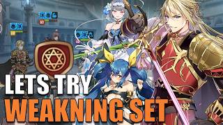 Trying Out Weakening Set on Some Units - Epic Seven