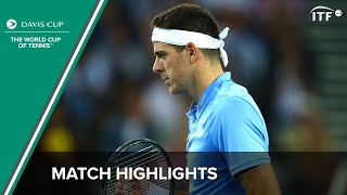 Highlights: Andy Murray (GBR) v Juan Martin del Potro (ARG)