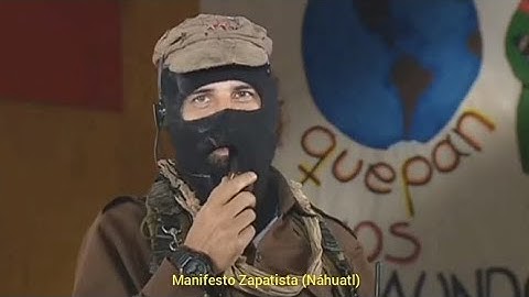 Thumbnail of Kita Semua adalah Marcos (Manifesto Zapatista) #29thZapatista
