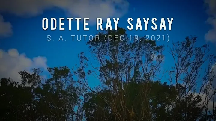 Odette Ray Saysay