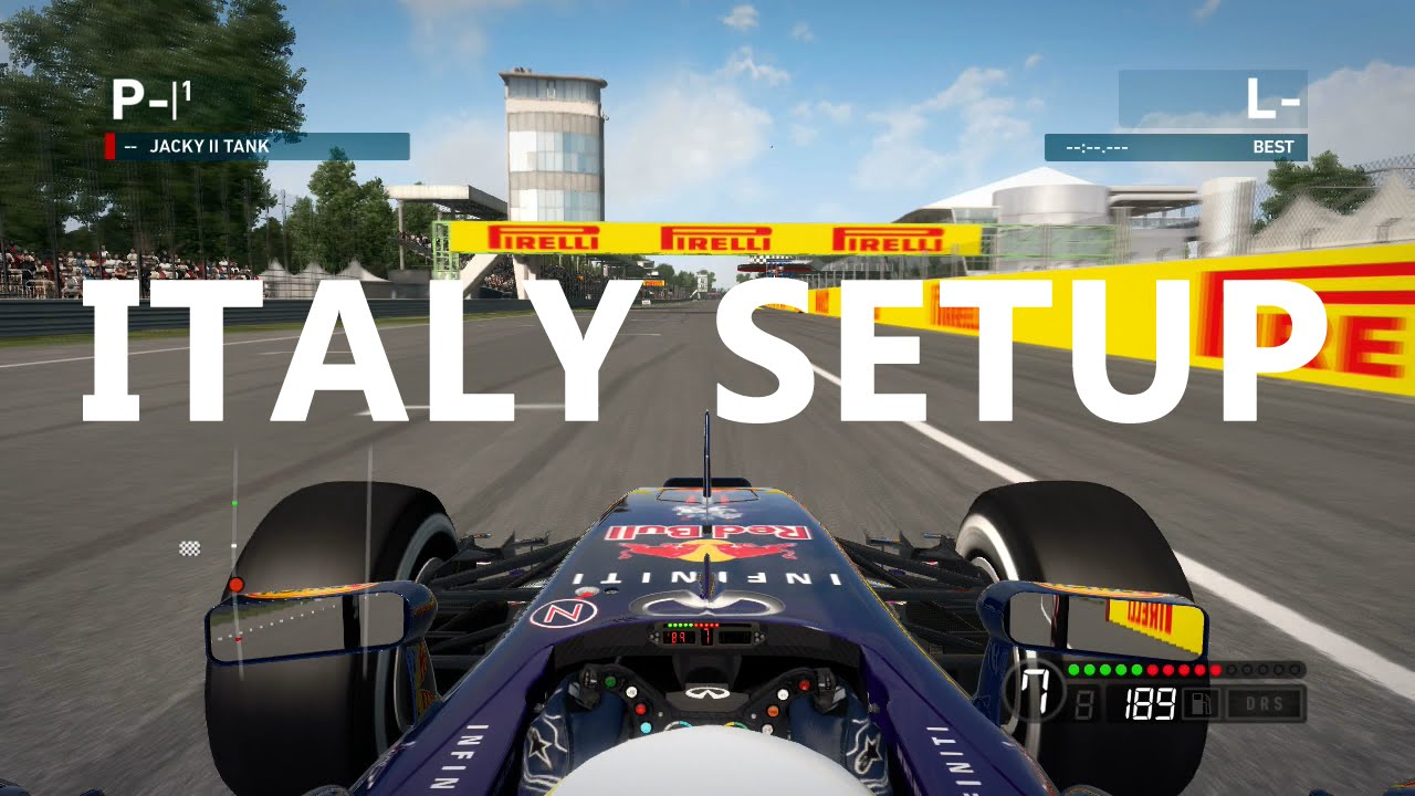 F1 2014 | ITALY Hotlap + Setup