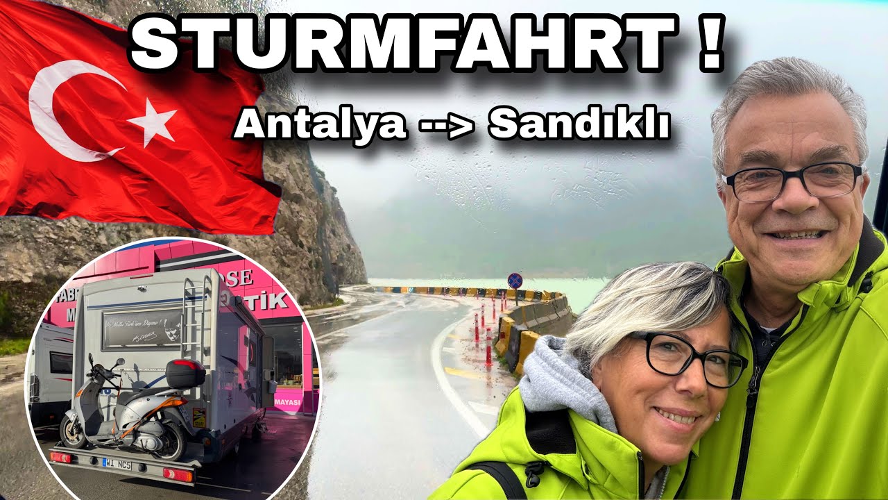 Hagelsturm, Traumsee, Rosenstadt in Isparta & Thermalbad in Sandıklı - Womotour Türkei 🇹🇷 #27 