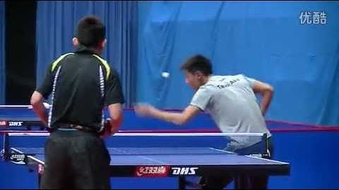 [Close-Up View] Zhang Jike Pendulum Serve
