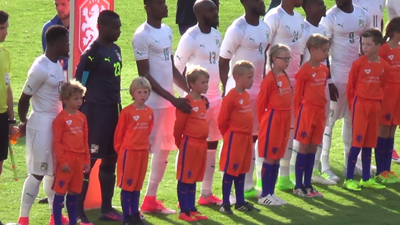 nootdorp kapper Nederland - Ivoorkust #NEDIVO #NETIVO Sfeer en Spelers na Wedstrijd