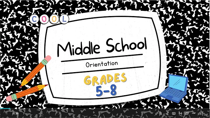 Middle School Orientation 2025-2026