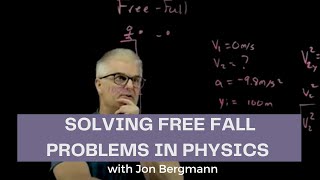 Solving Physics Free Fall Problems