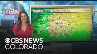 Denver weather: Back in the 70s today with 80s on the way for the end of the week