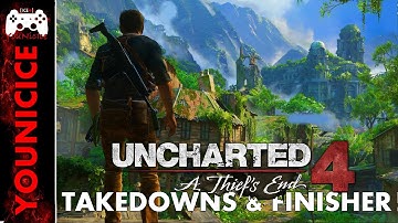 Uncharted 4 Takedowns & Finishers | Finishing Moves | Kill Compilation | Combat Part 4