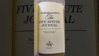 How to stay consistent with journaling @intelligentchange