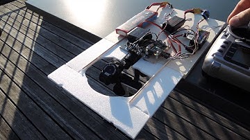 dys 3axis alexmos gimbal with custom made horizontal mount and retract