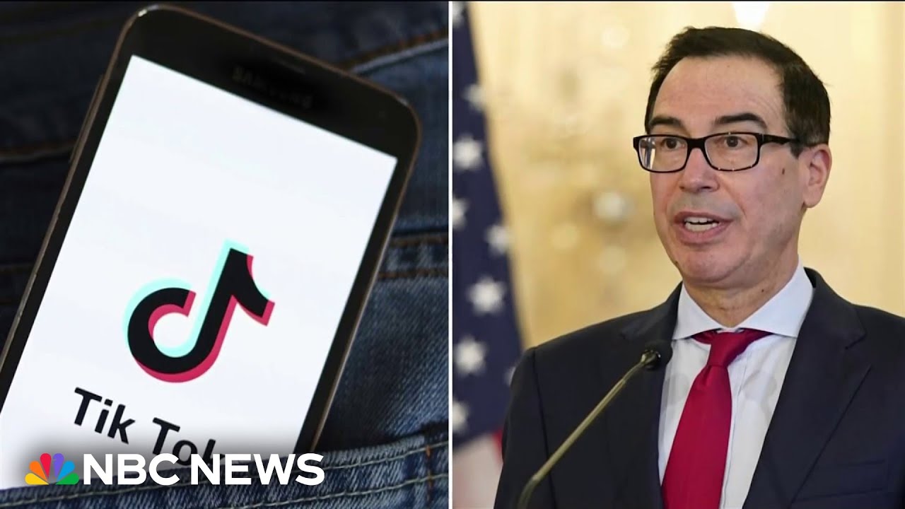Former Treasury Secy. Mnuchin says he’s putting together a group to buy TikTok