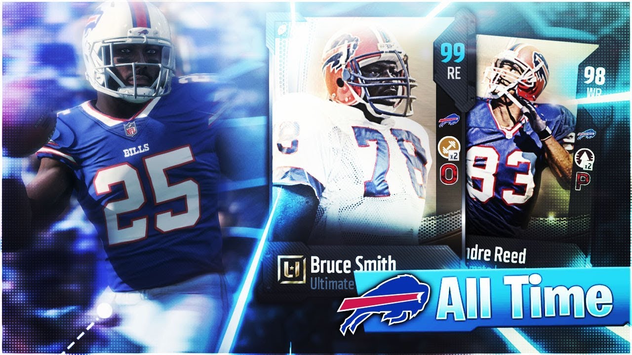 🐃ALL-TIME BUFFALO BILLS THEMED TEAM SQUAD BUILDER! Madden 18