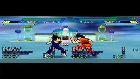 Dragon ball z shin budokai another road vegeta combo tutorial