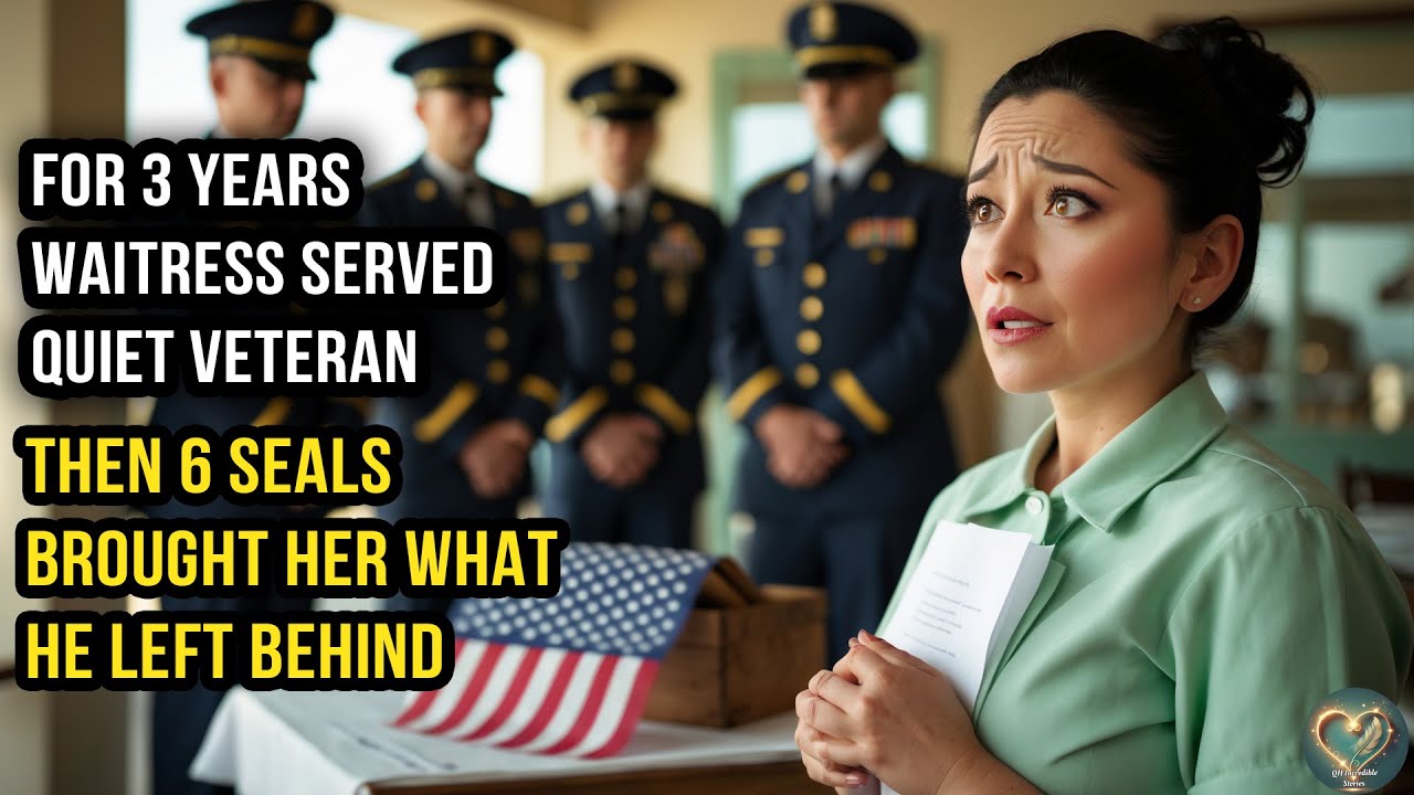 For 3 Years, Waitress Served Quiet Veteran — Then 6 SEALs Brought Her What He Left Behind