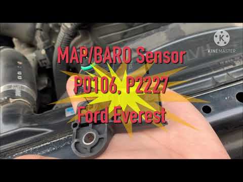 เซ็นเซอร์แรงดันท่อไอดี, แรงดันบรรยากาศ (MAP/BARO Sensor Fail) Ford Everest #THEGARAGE 081-654-8695