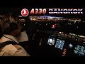 Piloting the TURKISH AIRLINES Airbus A330 into BANGKOK Suvarnabhumi