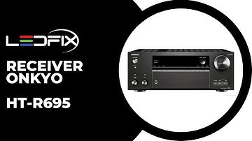 Receiver Onkyo HT-R695 com mensagem de check SP wire, desligava após minutos | Consertado na Ledfix