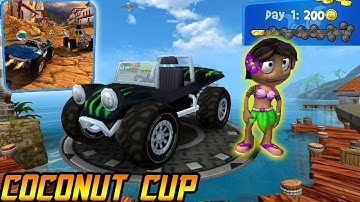 Beach Buggy Racing - Coconut Cup And Daily Challenge Day 1 - Version 1.2.12 (IOS,Android)