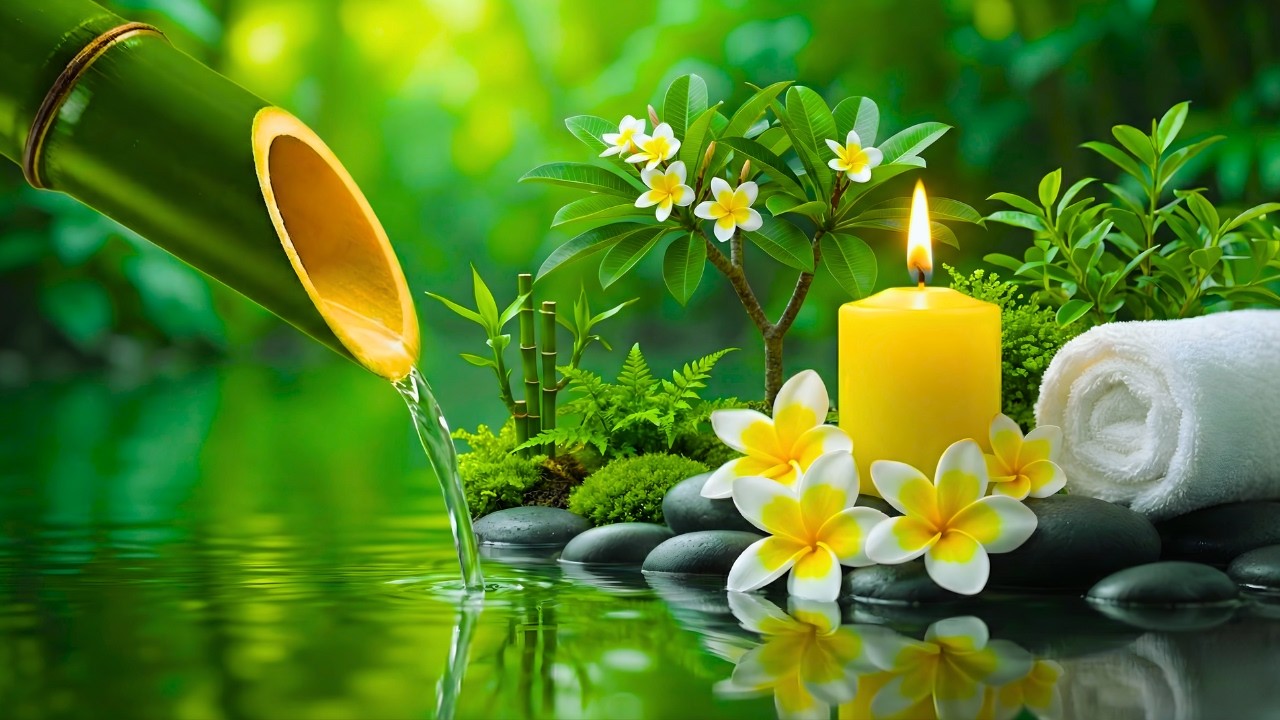 Healing Piano with Soothing Water Sounds 🌿 Insomnia Relief, Calm Anxiety & Deep Sleep