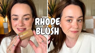 Testing Rhode Pocket Blush ✨ Shade: Tan Line #shorts