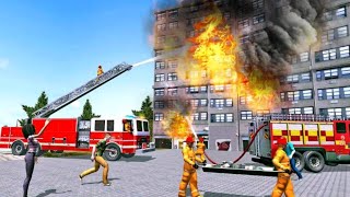 Top 3 Firetruck Driving - Emergency Firefighter Simulator #6- Android Game screenshot 1