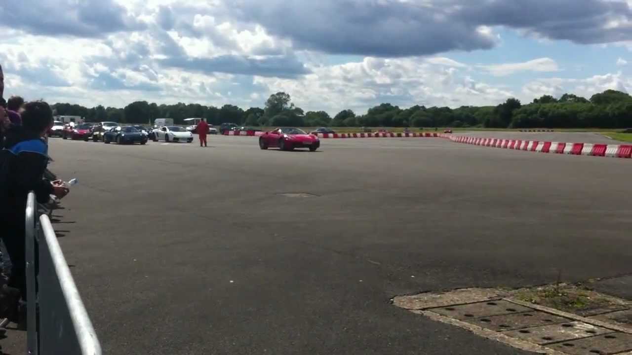 The Supercar Event Dunsfold 2012 Start line