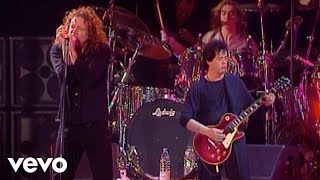 Video thumbnail of "Jimmy Page, Robert Plant - When The World Was Young (Live)"