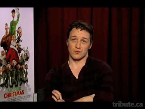 James McAvoy Interview - Arthur Christmas