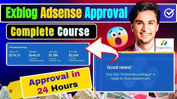 Complete Exblog Adsense Approval Course by Wiqi Bhai | how to get fast google adsense approval #wiqi