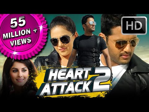 हार्ट अटैक 2 (फुल एचडी) तेलुगु सुपरहिट रोमांटिक हिंदी डब फुल मूवी l नितिन, नित्या मेनन