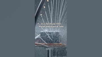 Testing the Limits: DJI Zenmuse H30 Water Resistance in Action!  #djiinnovation #dji