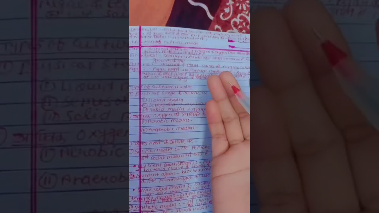 Culture media types composition and all 