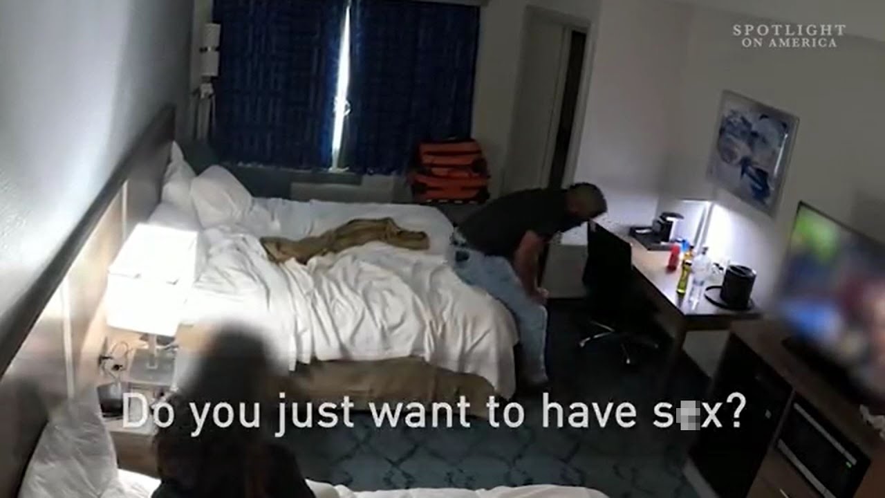 EXCLUSIVE: Undercover video in Florida human trafficking sting - YouTube
