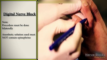 Nerve Blocks to the Toes