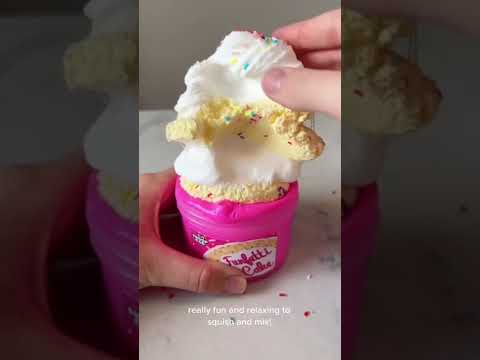 Snoop Slimes Review - Funfetti Cake 🎂 #shorts #slime #review - YouTube