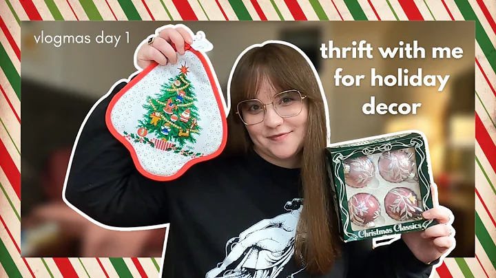 thrift with me for christmas decor | philly holida...