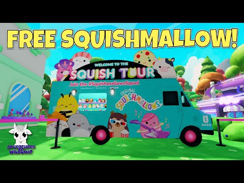 Squish Tour! – Free Squishmallow in the Game! – Roblox