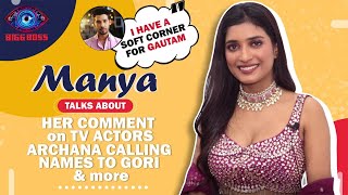 Manya Singh Talks About Her Soft Corner For Gautam | Comment on TV actors & More screenshot 5