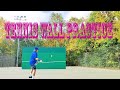 TENNIS - Wall Practice