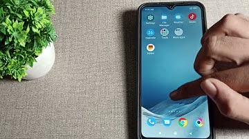 App Drawer Mode Poco M3 phone, how to set app drawer