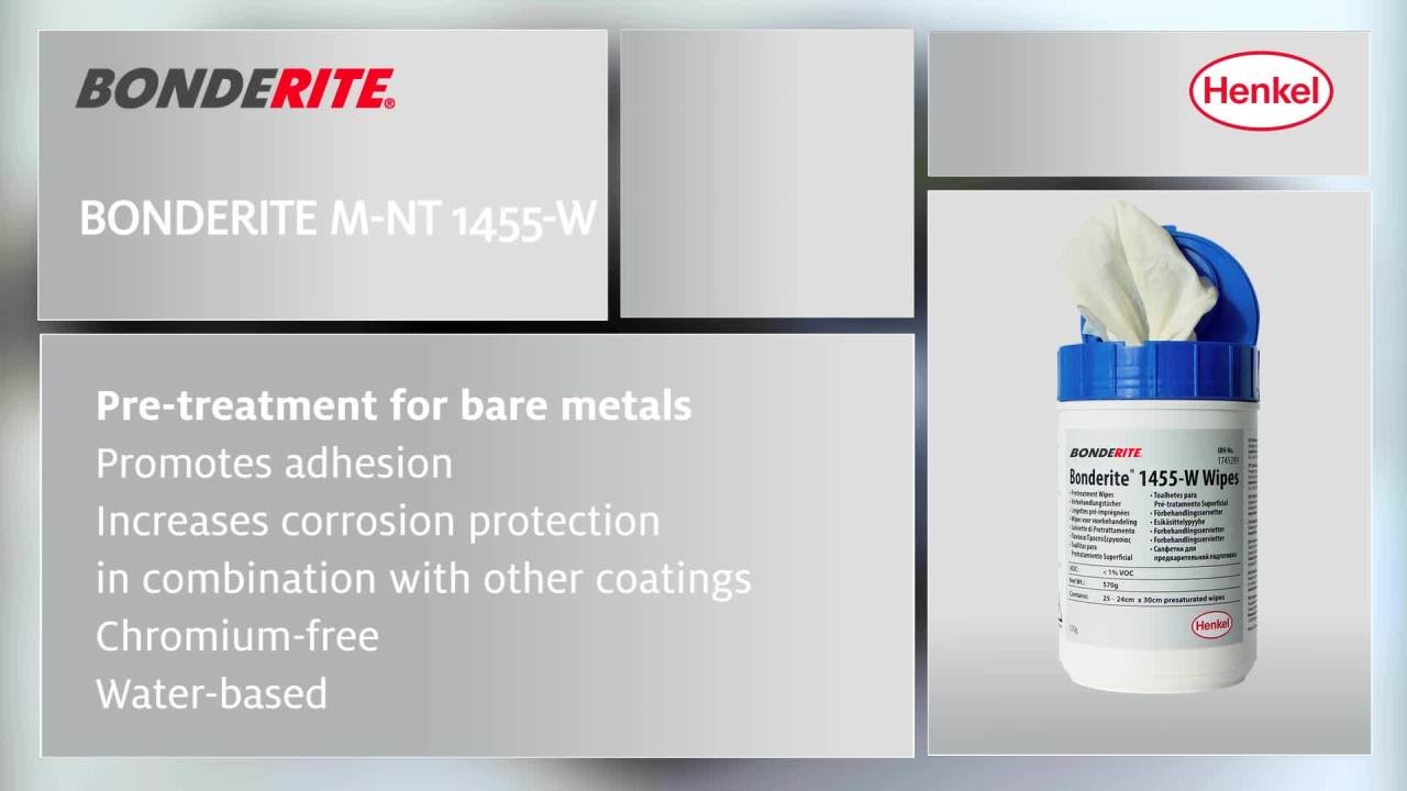 BONDERITE M-NT 1455-W - Metal pre-treatment