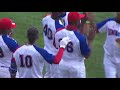 HIGHLIGHTS Nicaragua v Dominican Republic - Baseball Americas Qualifier