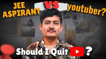 Quitting YouTube for JEE 2026 😞 Is It Worth It?