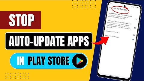 How to Off Auto Update in Play Store | Turn Off Auto Update Apps
