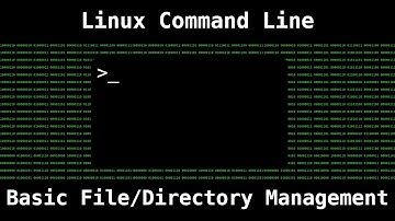 Linux Command Line Basics - File and Directory Management
