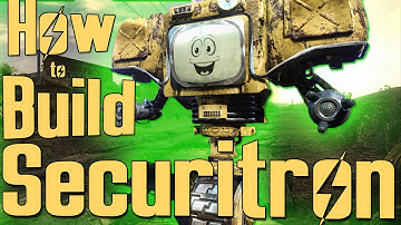 Fallout 4 Console Mods  - How To Build Fallout: New Vegas Securitron - Robot Builds (XBOX & PC)