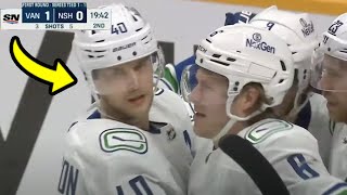 The Canucks just won their most STRESSFUL game yet...