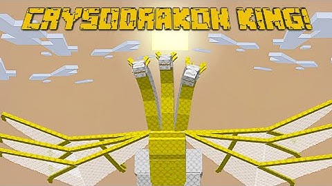 Twisted Lands Addon (Orespawn Remake): Crysodrakon King showcase! (Teaser)